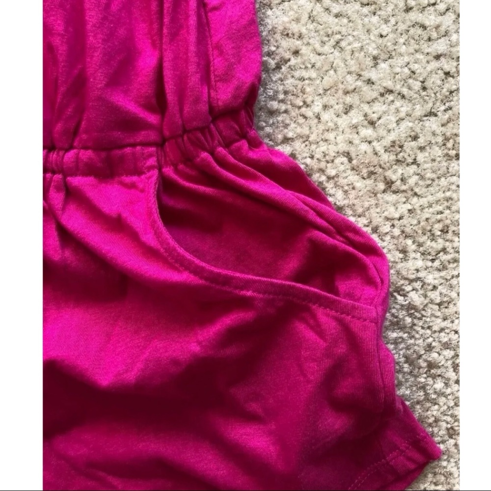 New Express Pink Romper - Picture 3 of 6